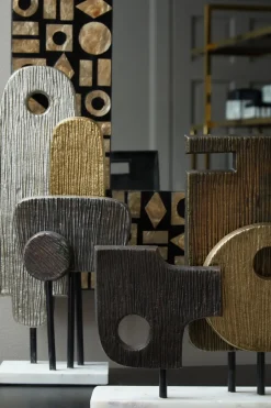 Table Top|Abstract^Statues & Sculptures Symbolic 44cm Metal Indoor Sculpture