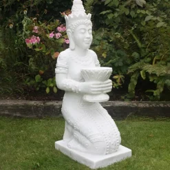 Buddha^Statues & Sculptures Thai Princess 85cm Marble Resin Garden Ornament