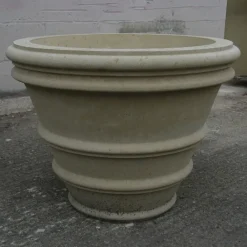 Large|Round^Statues & Sculptures Trafalgar Vase Stone Garden Planter