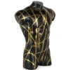 Figurative|Table Top^Statues & Sculptures Valiant Torso 50cm Black Resin Indoor Sculpture