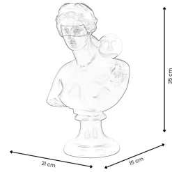 Figurative|Table Top^Statues & Sculptures Venus Love 35cm Pink Resin Indoor Sculpture