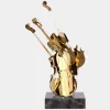 Table Top|Floor Standing^Statues & Sculptures Violin Fusion 80cm Gold Metal Indoor Sculpture