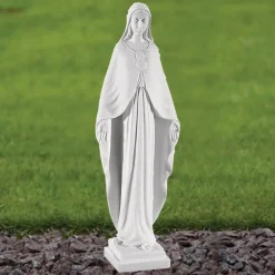 Virgin Mary^Statues & Sculptures Virgin Mary 35cm Marble Resin Garden Statue