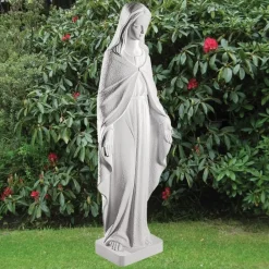 Virgin Mary^Statues & Sculptures Virgin Mary 96cm Marble Resin Garden Statue