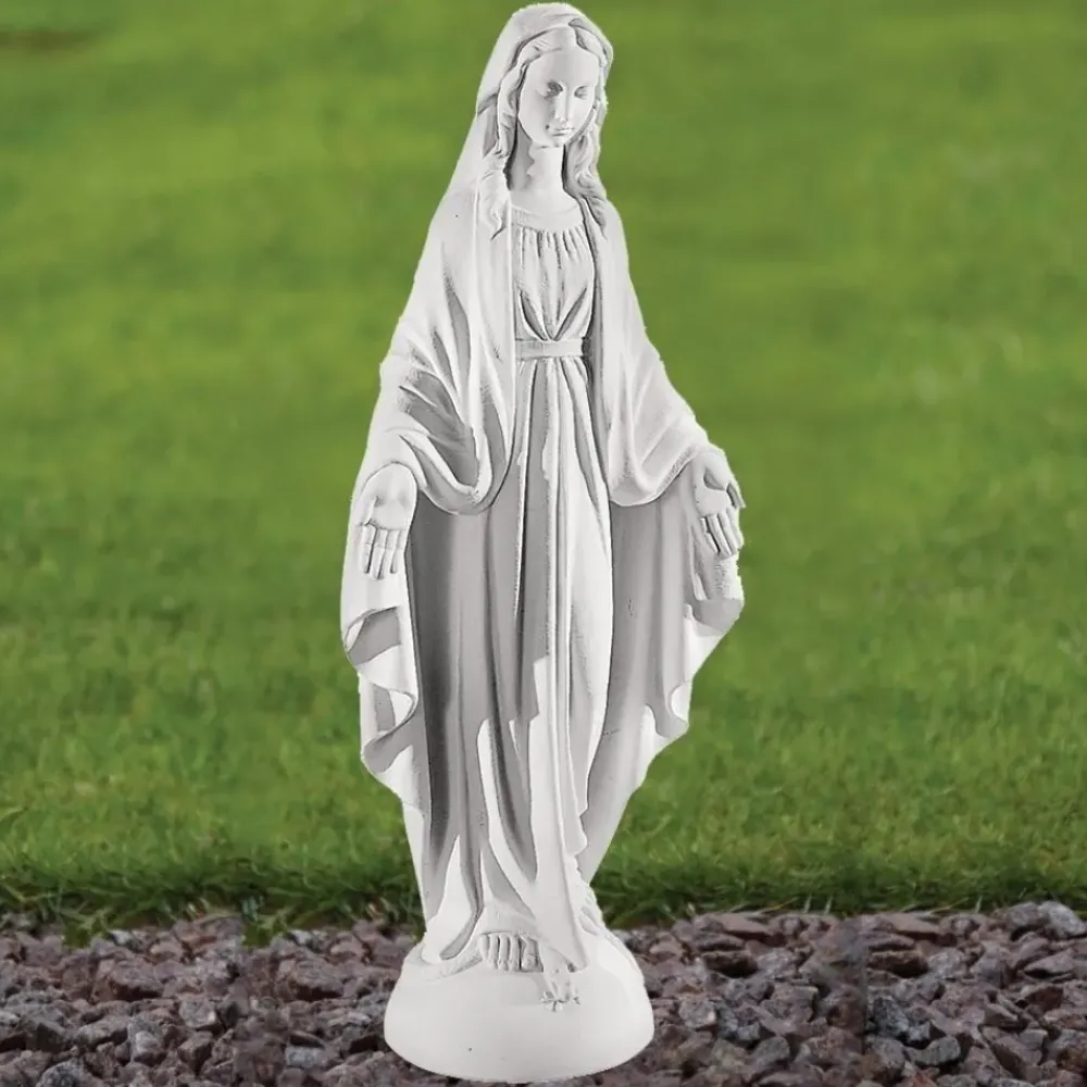 Virgin Mary^Statues & Sculptures Virgin Mary 42cm Marble Resin Garden Statue