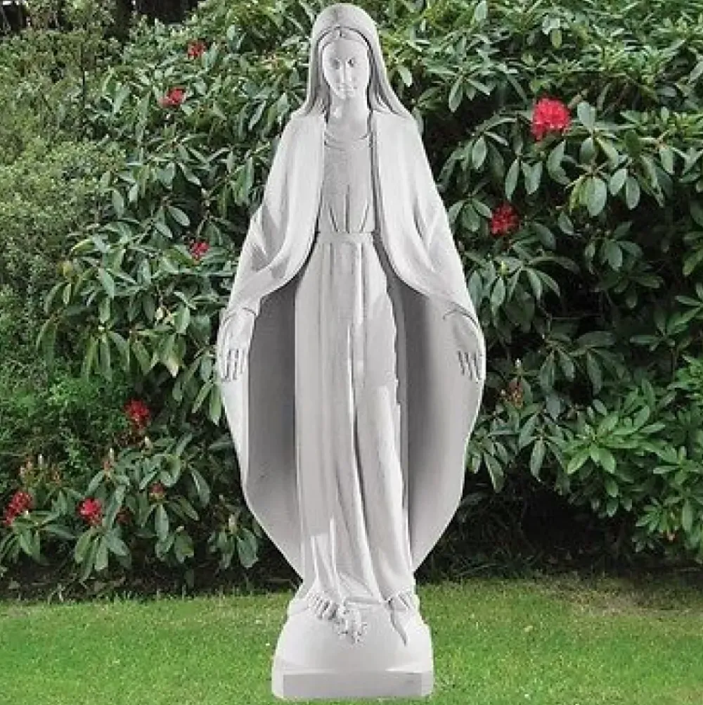 Virgin Mary^Statues & Sculptures Virgin Mary 79cm Marble Resin Garden Statue