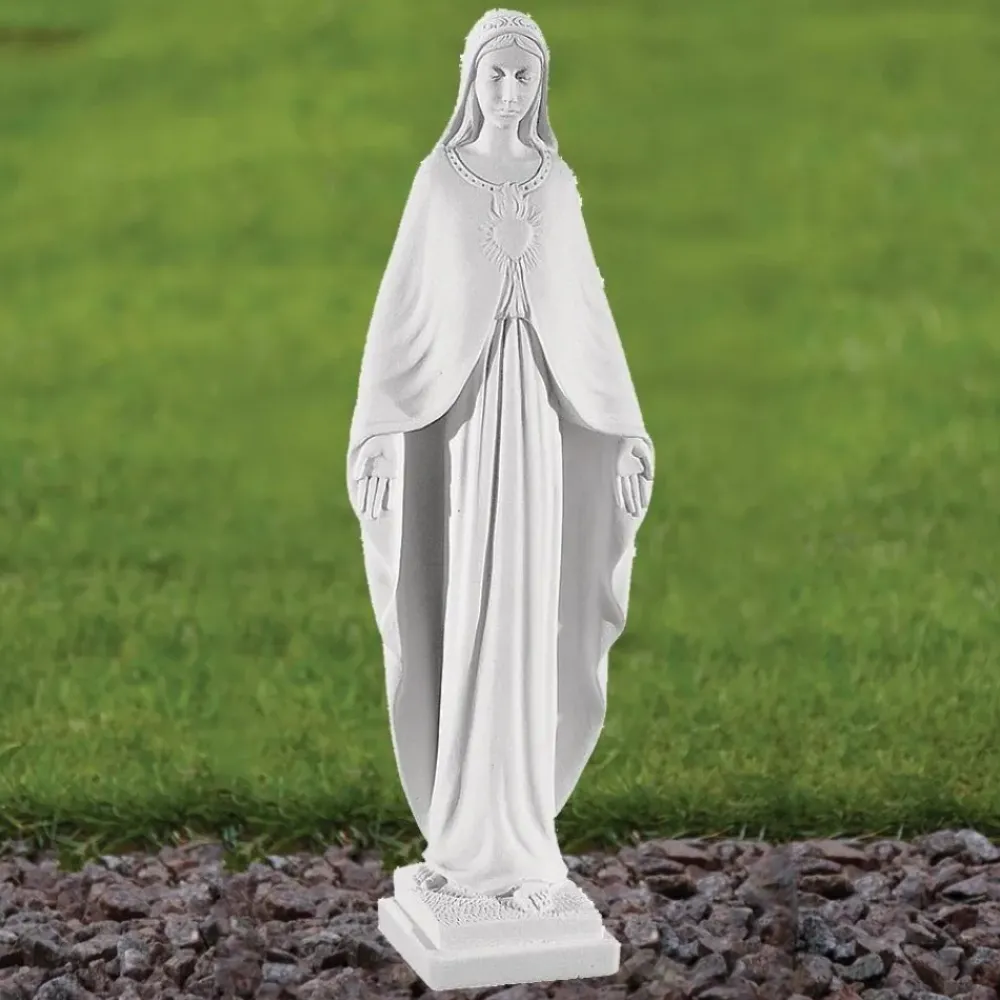 Virgin Mary^Statues & Sculptures Virgin Mary 36cm Marble Resin Garden Statue