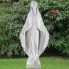 Virgin Mary^Statues & Sculptures Virgin Mary 75cm Marble Resin Garden Statue