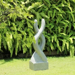 Contemporary^Statues & Sculptures Visage Contemporary Stone Garden Sculpture