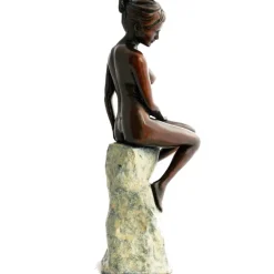 Figurative|Table Top^Statues & Sculptures Warmth of the Sun Figurine Bronze Indoor Sculpture