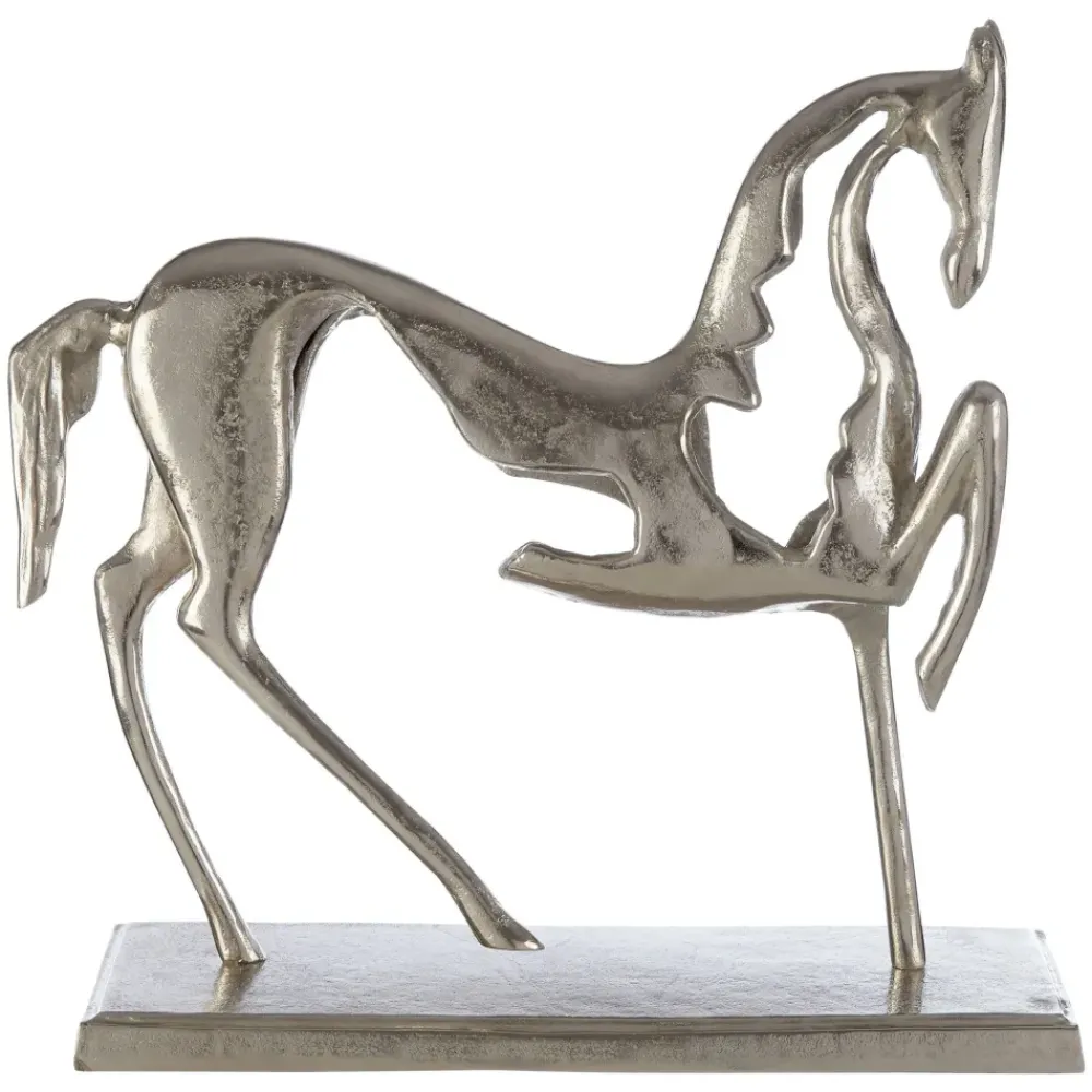 Table Top|Animals^Statues & Sculptures Wildheart Horse 48cm Metal Indoor Statue