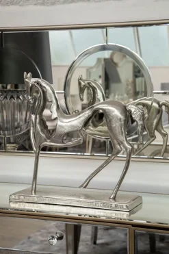 Table Top|Animals^Statues & Sculptures Wildheart Horse 48cm Metal Indoor Statue