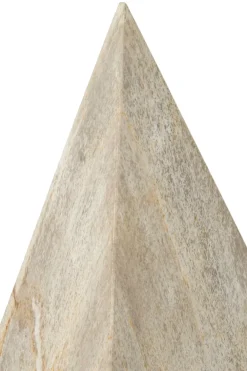 Table Top|Contemporary^Statues & Sculptures Zenith Prism 20cm Wood Indoor Sculpture